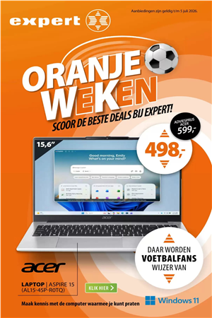 Expert Folder Volgende Week 27