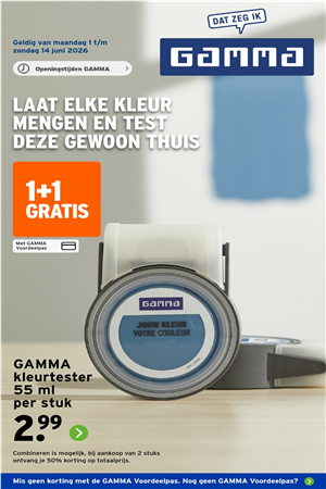 Gamma Folder Volgende Week 23