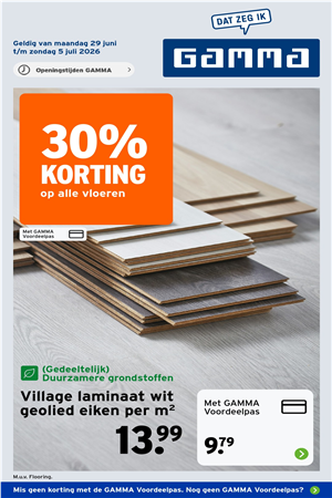 Gamma Folder Volgende Week 27