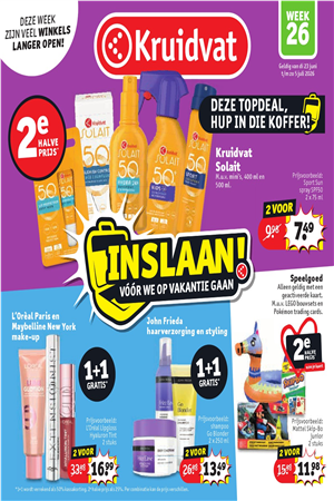 Kruidvat Folder Volgende Week 26