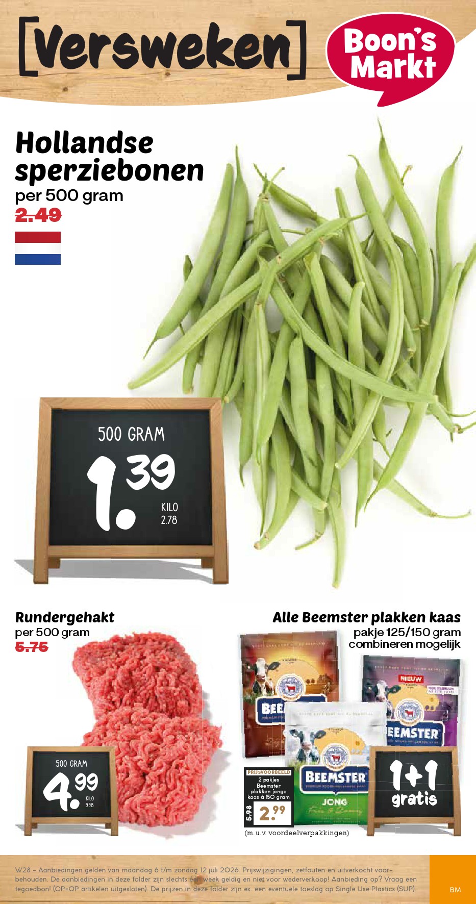 Boon's Markt Folder Volgende Week 28