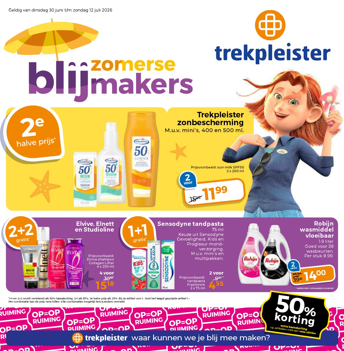 Trekpleister Folder Volgende Week 27
